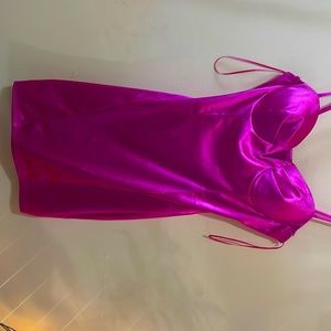 Windsor Fuchsia Mini Dress